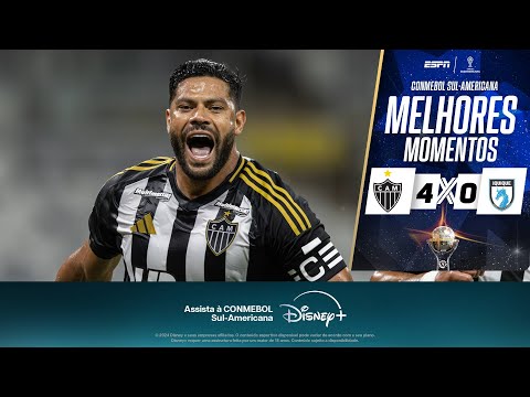 Gols e lances de Atlético Mineiro x Deportes Iquique
