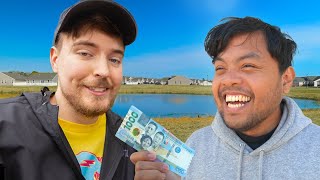 MrBeast video pero PESOS ang gamit
