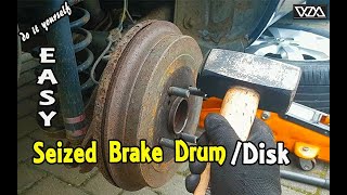 Seized Handbrake/Seized Brake Pedal/Brake Drum/Brake disk