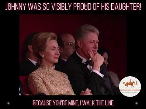 Rosanne Cash sings I walk the line for her father