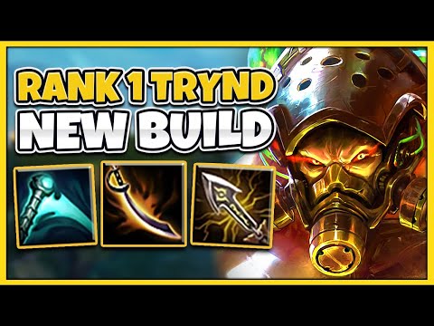 #1 TRYNDAMERE WORLD THIS NEW BUILD LITERALLY STOMPS EVERYONE ;) - League of Legends