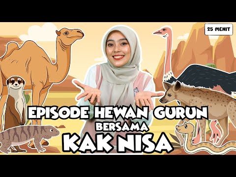 Belajar dan Bermain Episode Hewan Gurun Untuk Balita - Belajar Kata, Mengenal Hewan Gurun