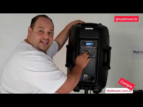 Caixa Ativa PZAUDIO 15'' Ativa 200w