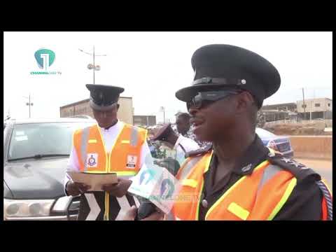Police Crack Down on Illegal Vehicle Lights in Kasoa – Drivers Warned! | Channnel One News