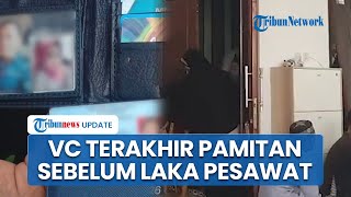 Pilu! Video Call Terakhir Hariadi sebelum Laka Pesawat ATR 42-500, Sempat Pamitan dengan Sang Istri