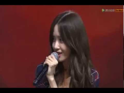 150831 Tencent K Pop   Yoona singing Teresa Teng's The Moon Represents My Heart Cut
