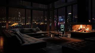 Regen- und Kaminatmosphäre – perfekt zum Arbeiten, Lernen und Entspannen 🌧️🔥