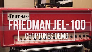Video thumbnail for Friedman JEL-100 Jake E. Lee Signature Amp | Playthrough Demo by ChoptonesOfficial