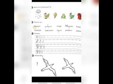 Cahier de lecture et d'écriture(3) p54