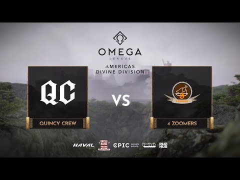 Quincy Crew vs 4 Zoomers, OMEGA League: Americas, bo3, game 3 [Leх]