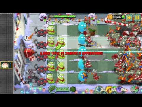 Plants Vs Zombies 2 Laser Bean & Power Lily Pinata Party 12/23/2015