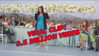 Best Maid of Honor Toast Ever (Eminem Rap) *Captions*