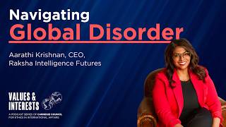 Geopolitics in a Fracturing World, with Raksha CEO Aarathi Krishnan