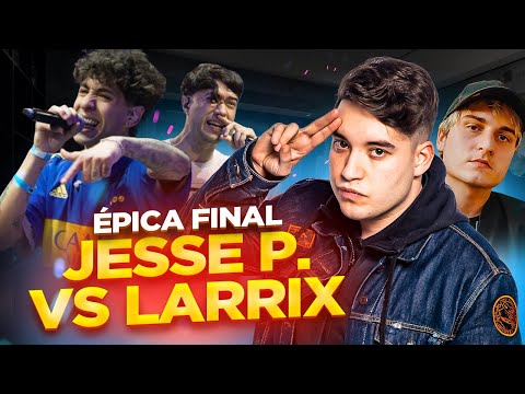 NO PUDE AGUANTARME LAS LÁGRIMAS 😭😭LARRIX VS JESSE PUNGAZ - NACIONAL ARGENTINA RB BATALLA