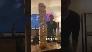 Is this the best Jenga move ever?