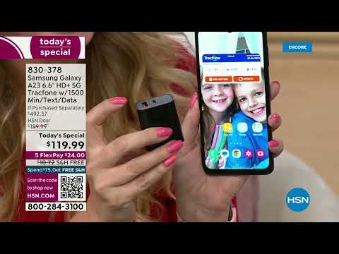 HSN | The Electronics Shoppe - TracFone 02.13.2023 - 05 AM