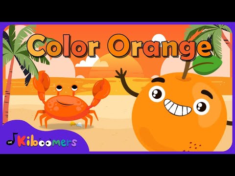 Meet the Color Orange Song - The Kiboomers Learning Colors for Preschoolers