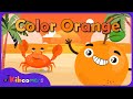 Meet The Color Orange Song The Kiboomers Learning Colors For Preschoolers