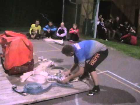 SDH Metylovice: Jakub Uher v Prchalově 2013 - rozdělovači