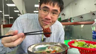 $2 Street Food Feast in Saigon: Bún Thịt Nướng