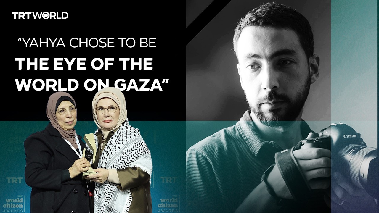 Mother of slain TRT journalist speaks at World Citizen Awards
