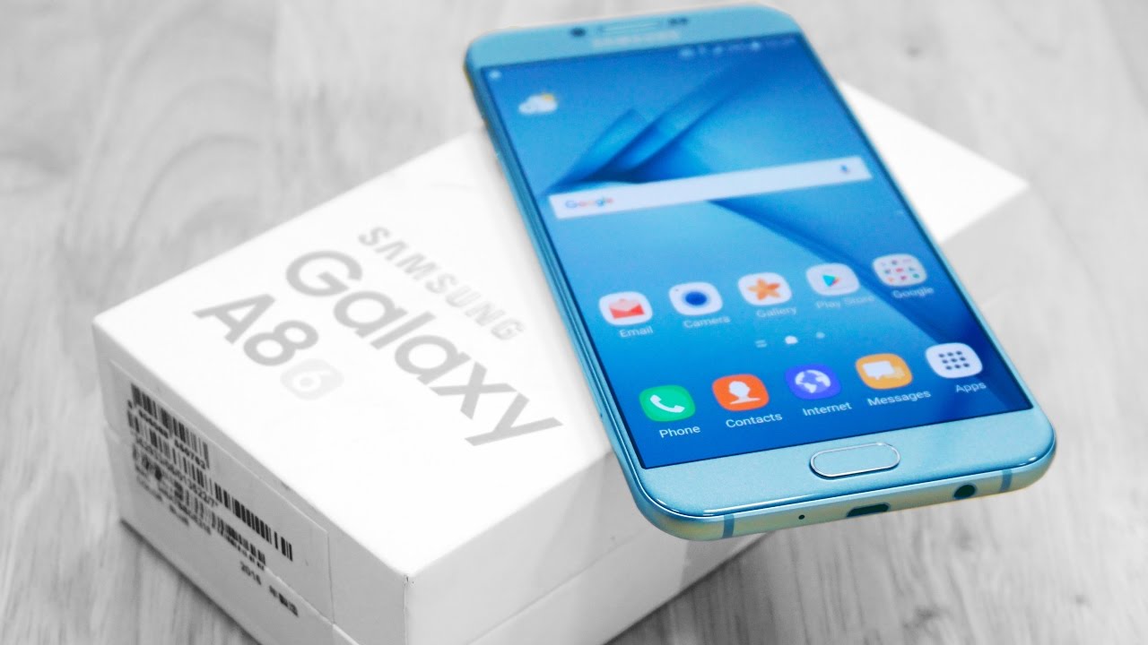 Samsung Galaxy A8 2016 - Unboxing & Hands On!