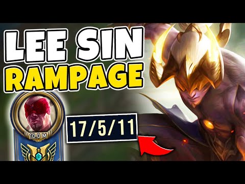 WHEN A 10 MILLION MASTERY POINT LEE SIN CATCHES FIRE IN RANKED! - League of Legends