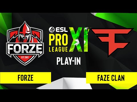 CS:GO - FaZe Clan vs. forZe [Nuke] Map 2 - ESL Pro League Season 11 - Play-In