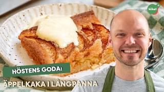 ÄPPELKAKA I LÅNGPANNA - FREDRIK NYLÉN