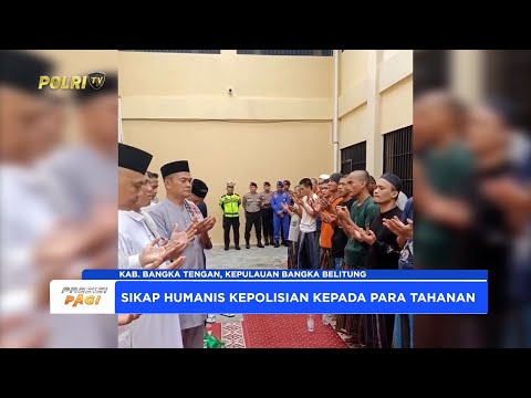 KAPOLDA KEPULAUAN BABEL SILATURAHMI DAN CEK TAHANAN SALAT ID