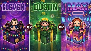 CHOOSE YOUR GIFT STRANGER THINGS EDITION 🎁😱 | (2 GOOD, 1 BAD!)