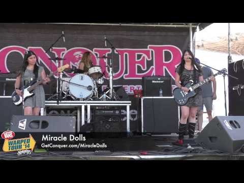 Miracle Dolls on the ShiragirlStage at Vans Warped Tour in Pomona, CA