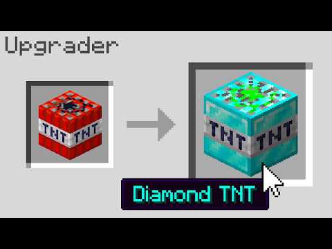 Minecraft, But You Upgrade Any Block...