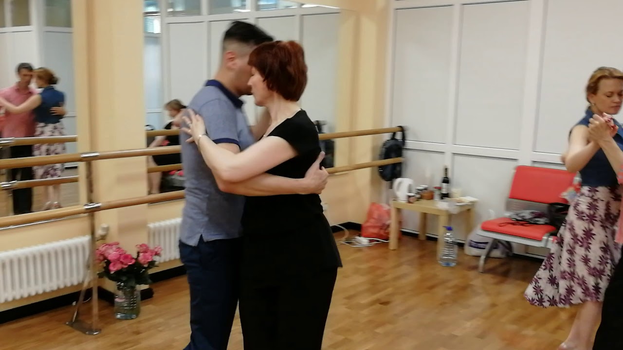 Мастер-классы Fernanda Grosso y Alejandro Ferreyra, 21 апреля 2019. VIgor Paskevich Tango.(2)