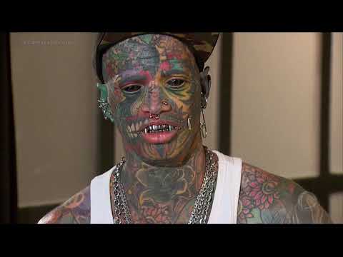 , title : 'Ex-dançarino de hip hop se transforma no segundo homem mais tatuado do Brasil'