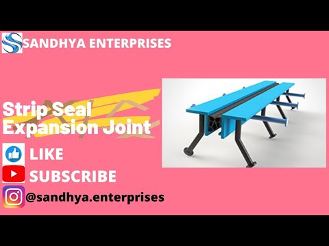 40mm Gap Sandhyaflex Strip Seal Expansion Joint