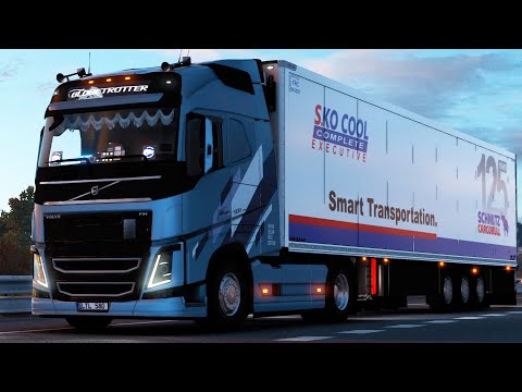 ETS2 | Volvo FH4 500 Reworked And Schmitz Trailer Part 3 [1.42] | Iberia DLC