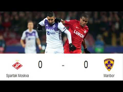 Spartak Moscow vs NK Maribor