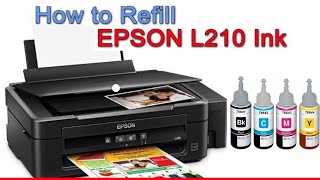 How to Refill Ink Epson L210 | How to Refill Epson Ink | How to Refill ink in Epson L380 l Epson |