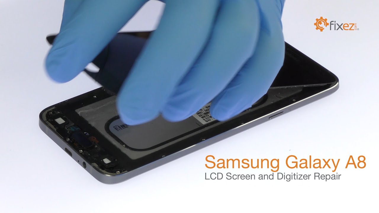 Samsung Galaxy A8 LCD Screen and Digitizer Repair - Fixez.com