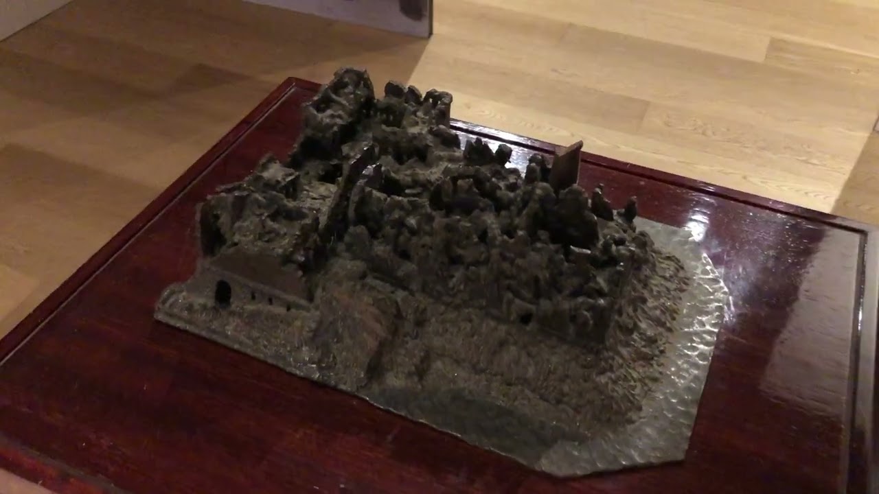 Bombed out Abby Sculpture