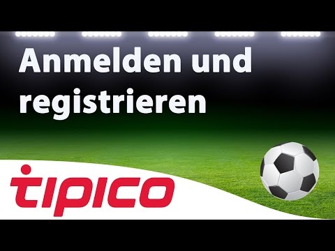 Tipico: Anmelden und registrieren