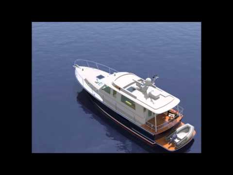 Lyman-Morse Hunt Design Monhegan 42 Extended Cruiser