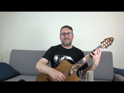 Turkowiak double-top classical guitar #449 sound sample