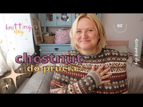 I'm ripping out a chestnut sweater + plans for new sweaters 💫 gray or shiny? | Knitting Vlog #62