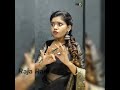 Pranika Black Saree Reels