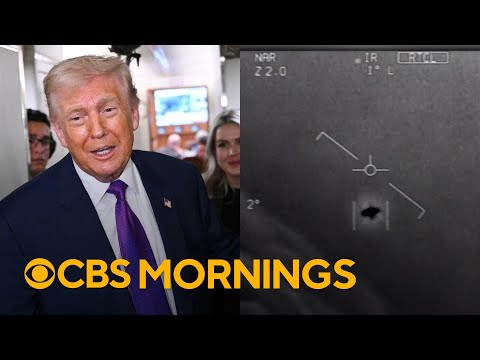 Trump says he's ordering release of files related to UFOs and "alien and extraterrestrial life"