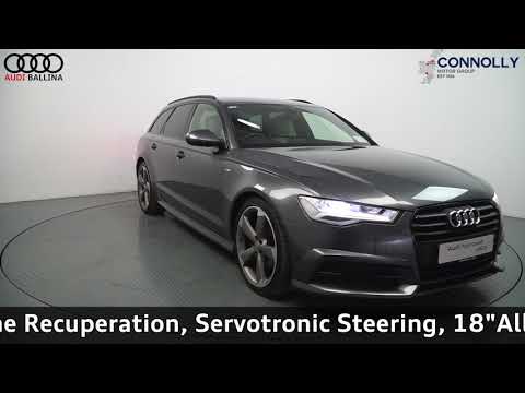 161D49515 AUDI A6 AVANT 2 0TDI 190BHP S Tronic auto  S LINE Black Edition ULTRA,GREY
