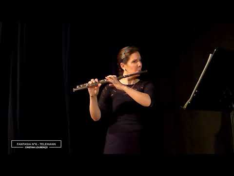 Cristina Lourenço - Fantasia nº 6 de Telemann