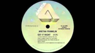 Aretha Franklin - Get It Right (Luther Vandross Production)